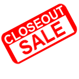 Closeout and Discontinued Products